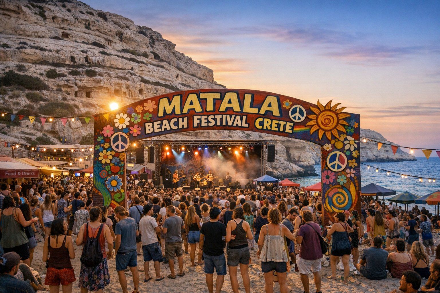 Matala Beach Festival Crete